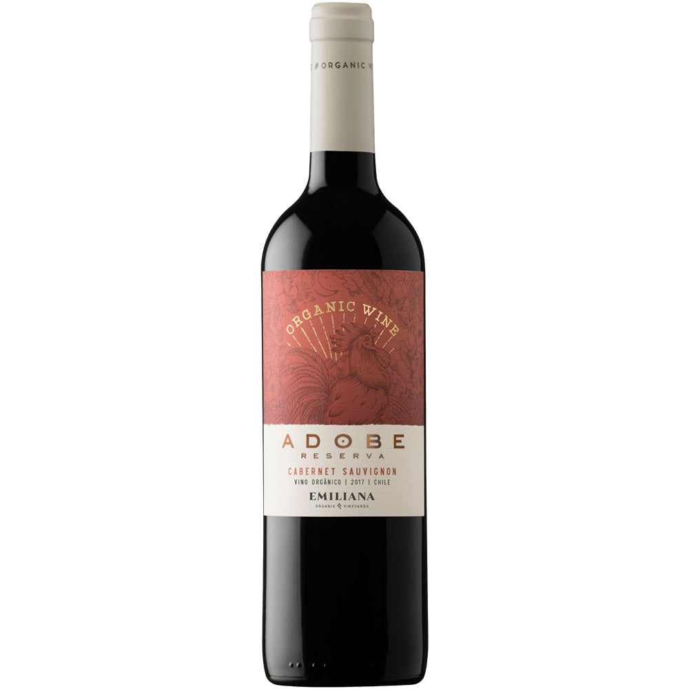 Adobe Reserva Red Wine Cabsauv Organic 750ml