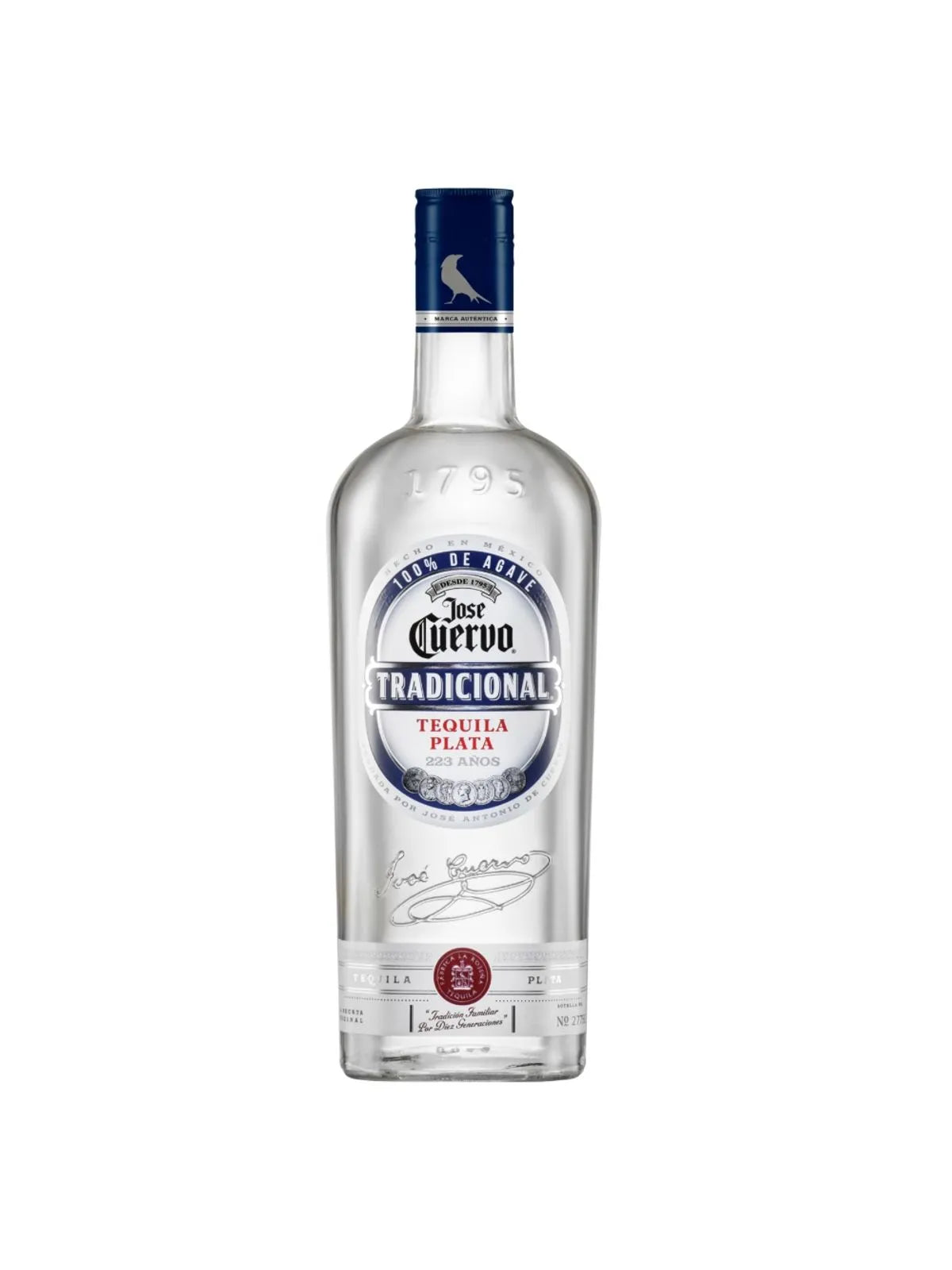 TEQUILA BLANCO 100% CUERVO TRADICIONAL 1.75L