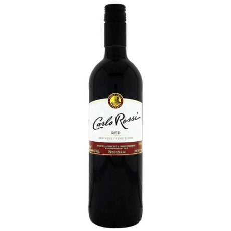 VINO TINTO CARLO ROSSI RED 750ML - Vinosylicores.com