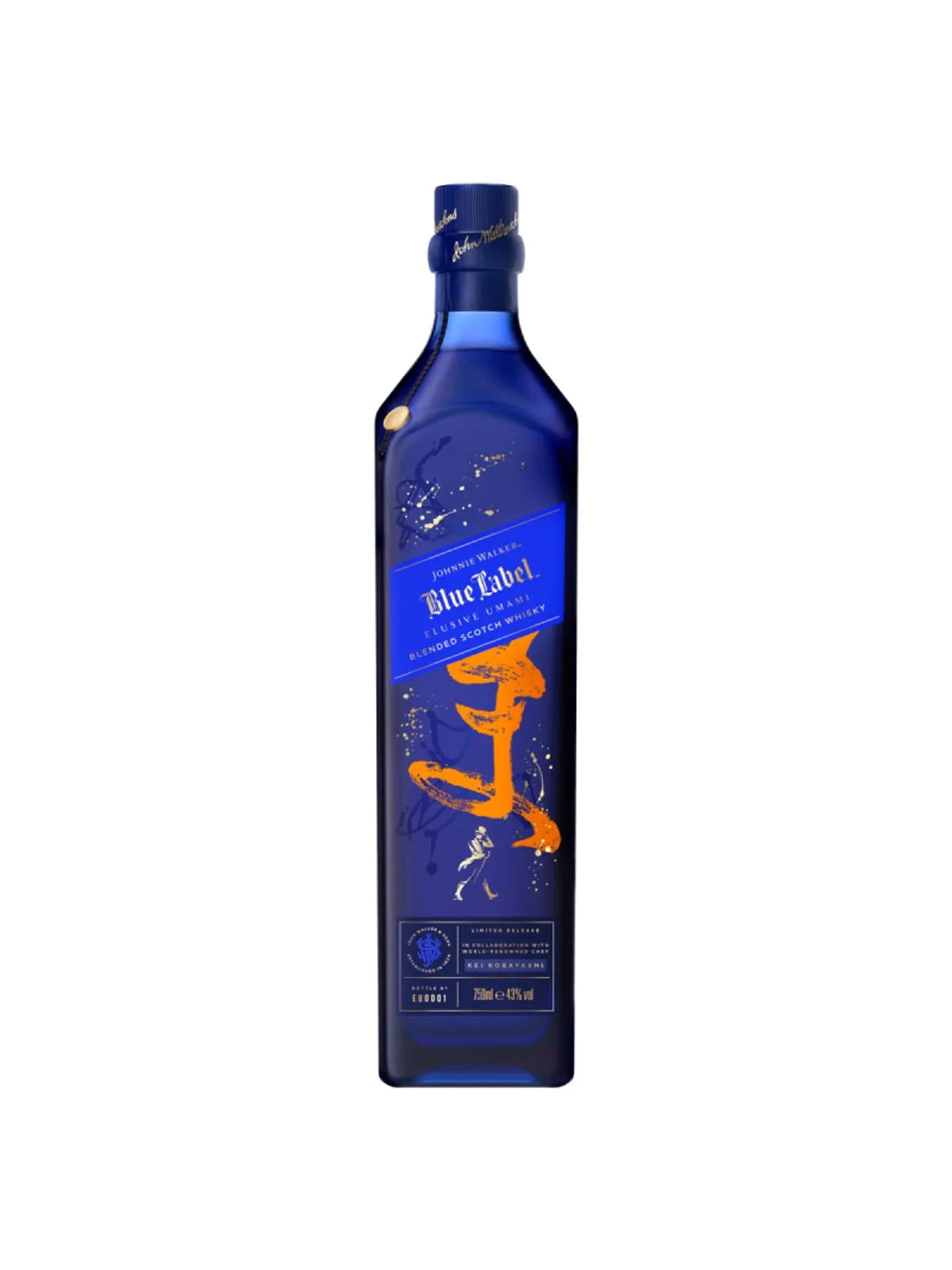 WHISKY 21 ETIQUETA AZUL J. WALKER ELUSIVE UMAMI 750ML