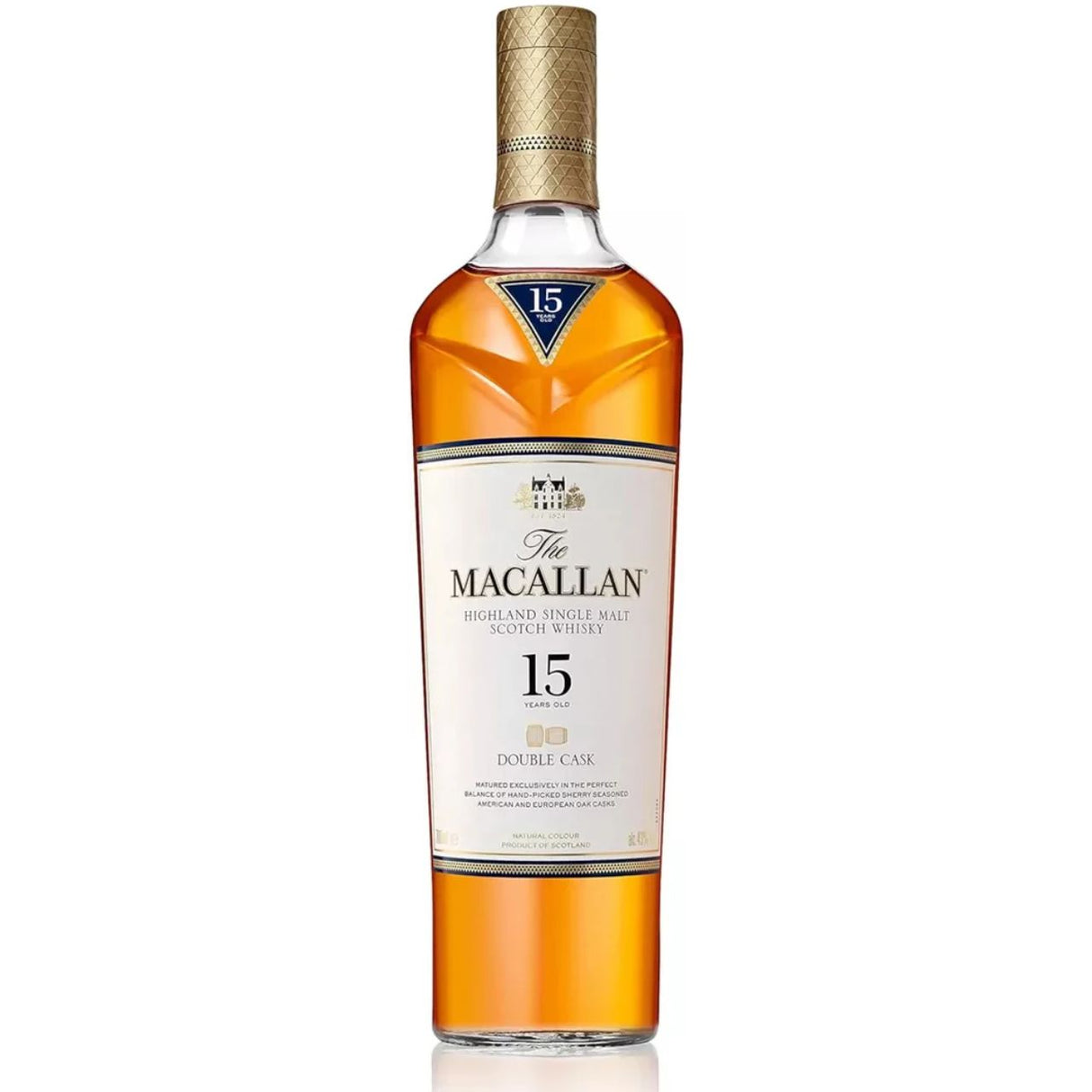 WHISKY THE MACALLAN 15 DOUBLE CASK 750 ML