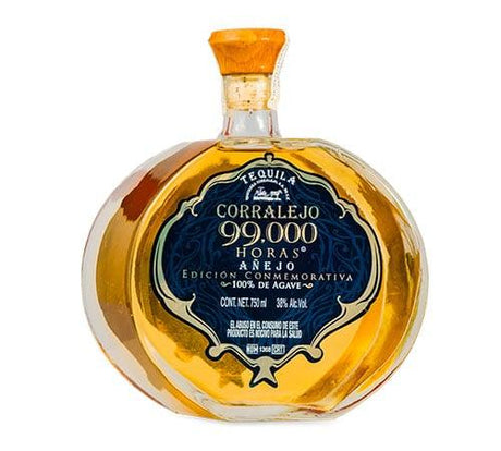 TEQUILA AÑEJO 100% CORRALEJO 99000 HORAS 750ML - Vinosylicores.com