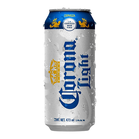 CERVEZA CORONA LIGHT LATA 473ML