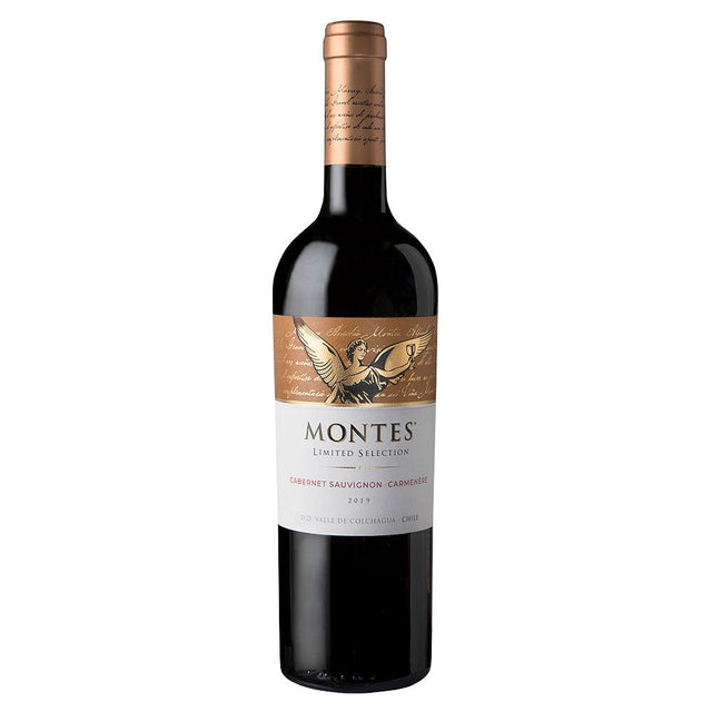 VINO TINTO MONTES CARMENERE-CABSAUV 750ML - Vinosylicores.com