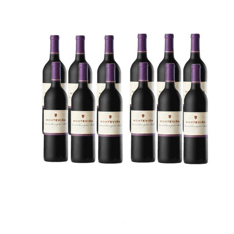 Pack De 12 Piezas De Vino Tinto Monteviña Cabernet Sauvignon - Merlot 750Ml - Vinosylicores.com