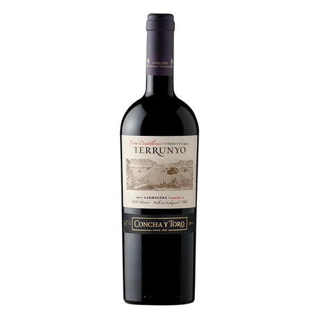 VINO TINTO TERRUNYO CARMENERE 750ML - Vinosylicores.com