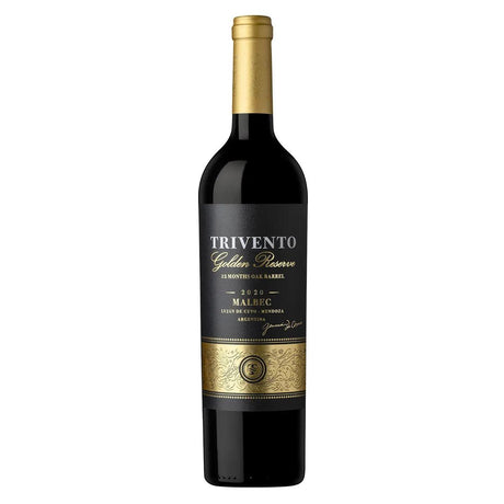 VINO TINTO TRIVENTO GOLDEN RESERVA MALBEC 750ML - Vinosylicores.com