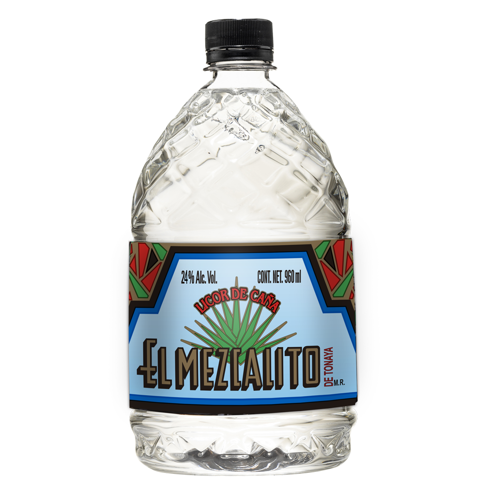 LICOR DE CAÑA EL MEZCALITO BLANCO 960ML