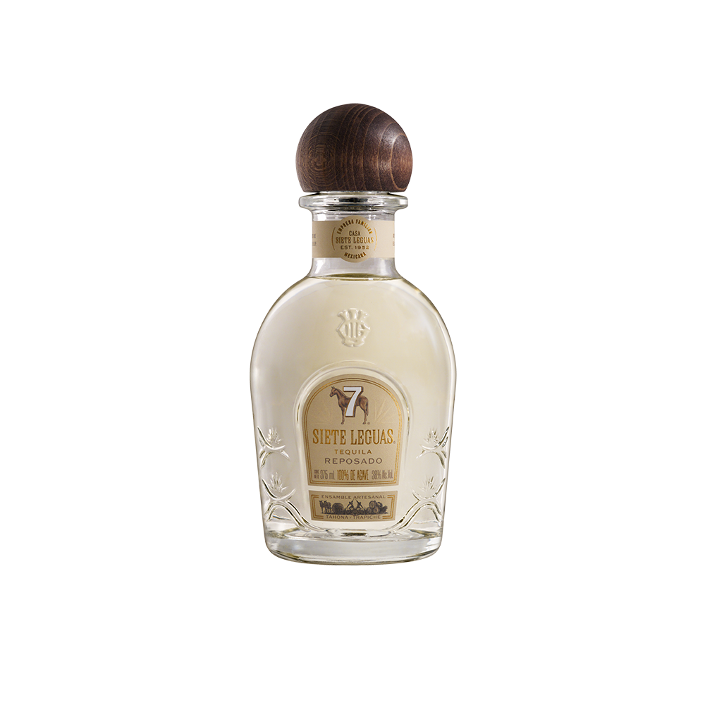 TEQUILA 7 LEGUAS REPOSADO 375ML