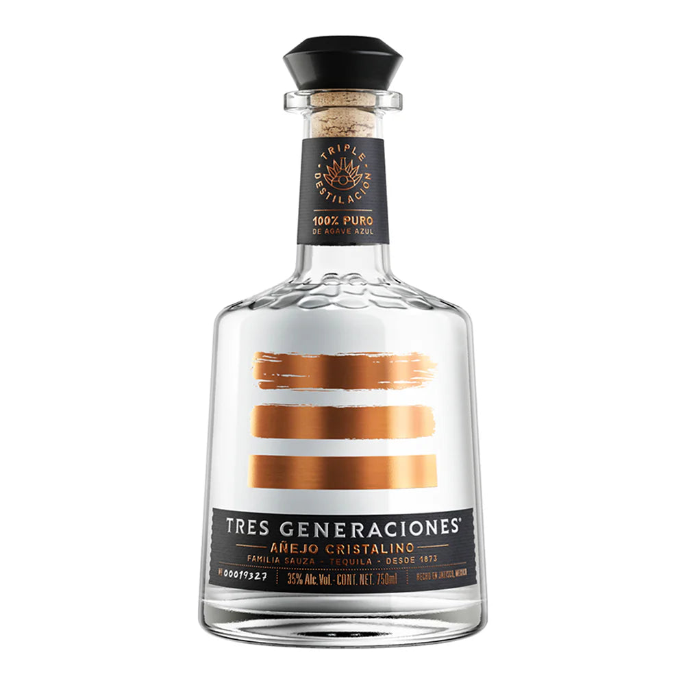 TEQUILA SAUZA 3 GENERACIONES CRISTALINO 700 ML