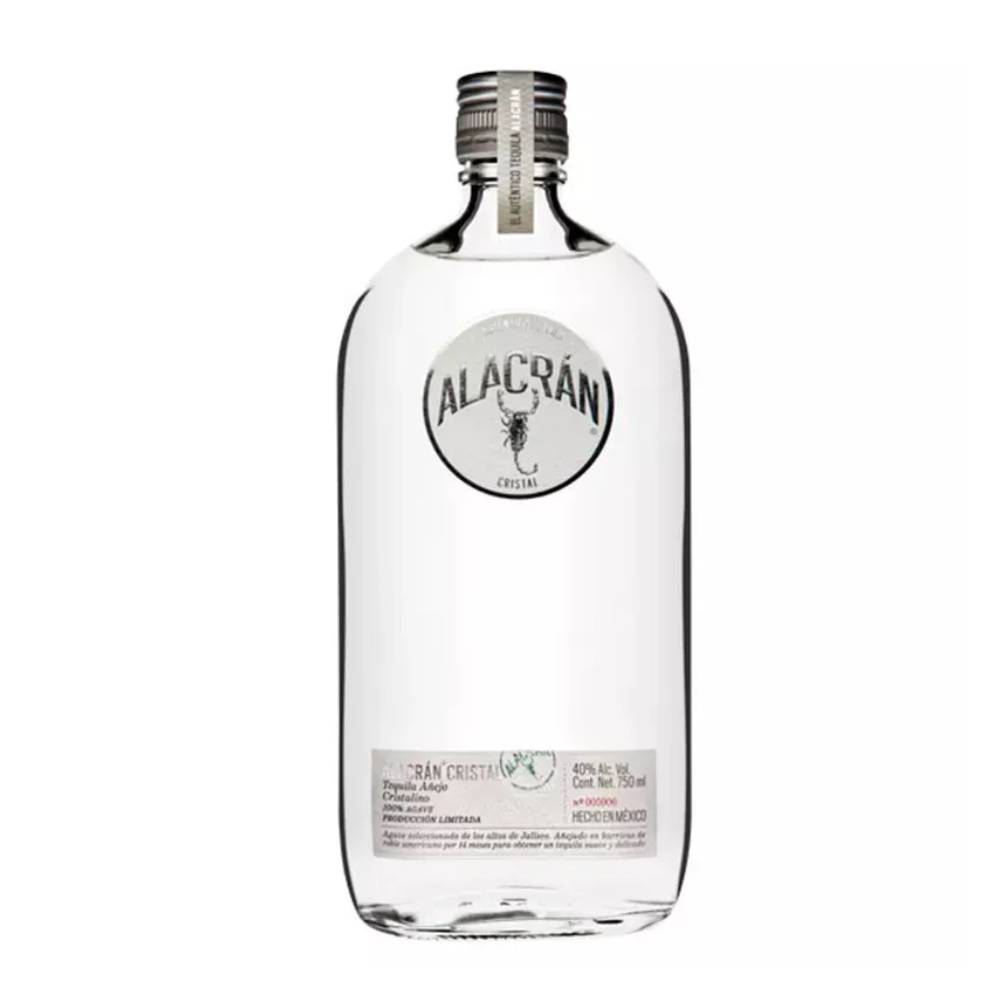 TEQUILA ALACRAN CRISTAL AÑEJO 750ML