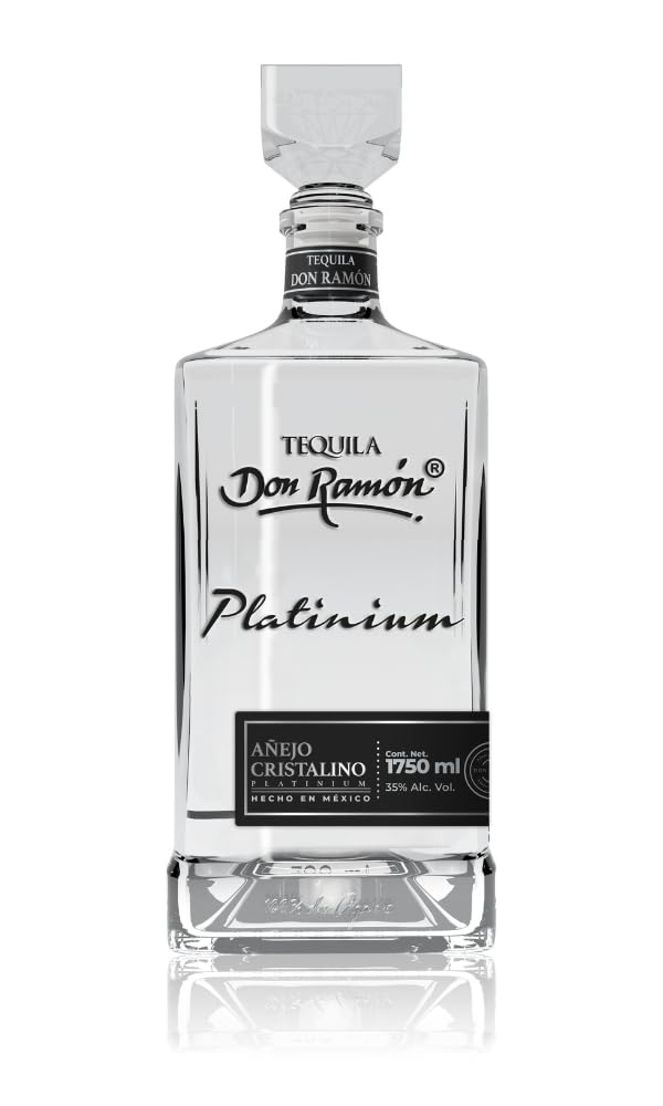 TEQUILA DON RAMON AÑEJO CRISTALINO PLATINUM 1750 ML – Vinosylicores.com
