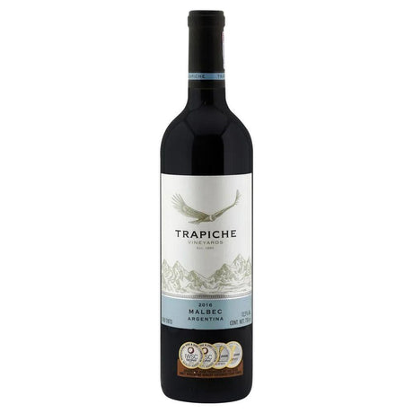 VINO TINTO TRAPICHE MALBEC 750 - Vinosylicores.com