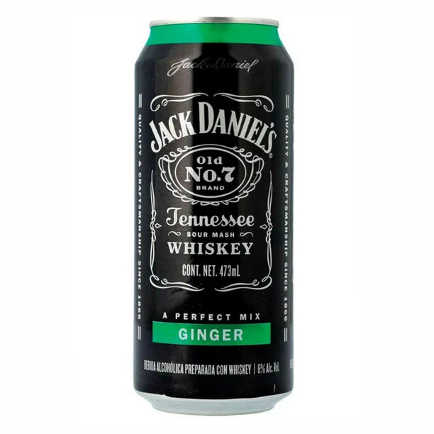 BEBIDA JACK DANIELS GINGER 473ML