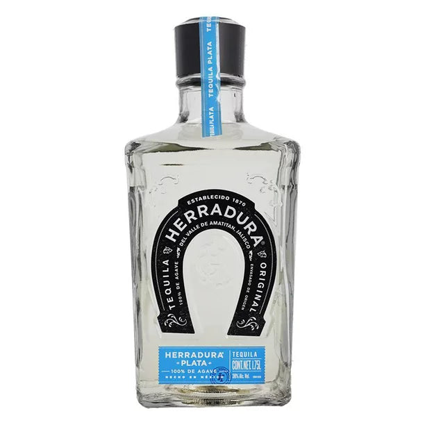 TEQUILA BLANCO 100% HERRADURA PLATA 38G 1.75L