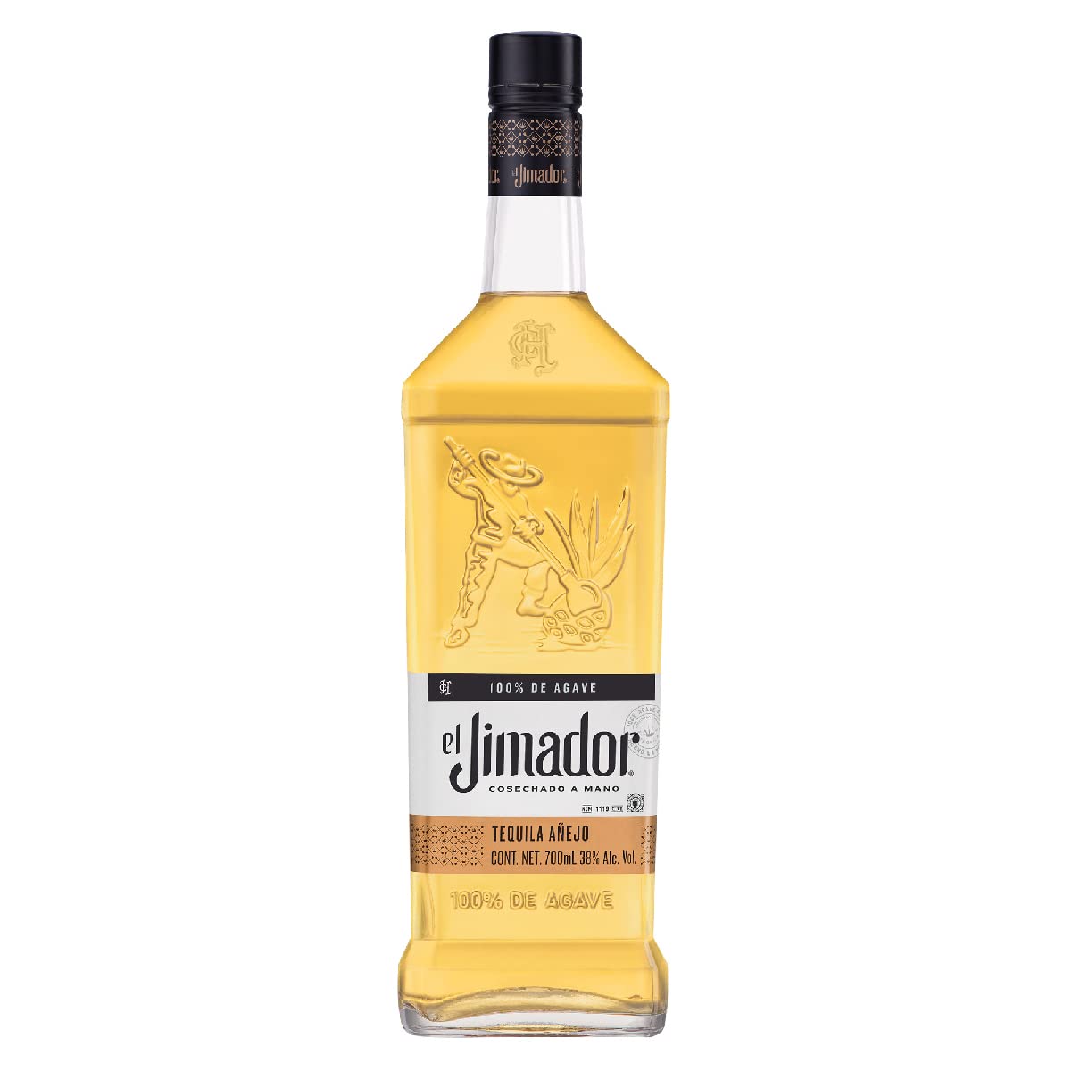 TEQUILA AÑEJO 100% EL JIMADOR 700ML