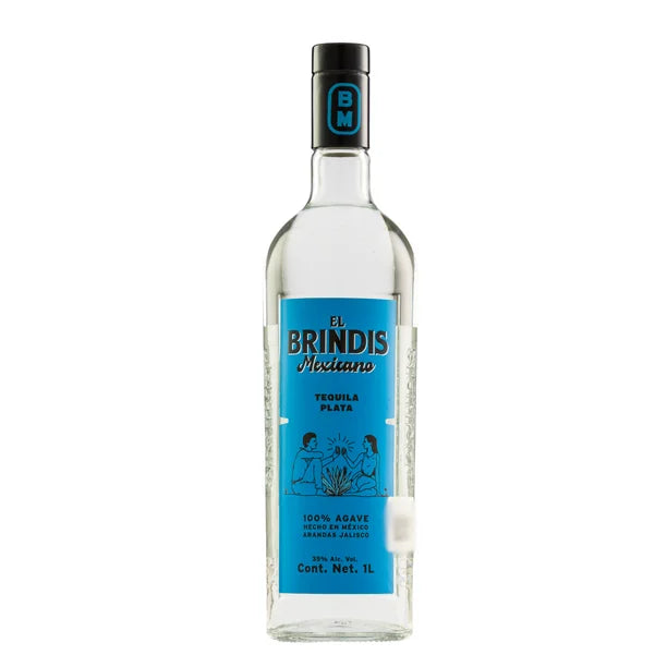 Tequila El Brindis Mexicano Plata 1000 ml