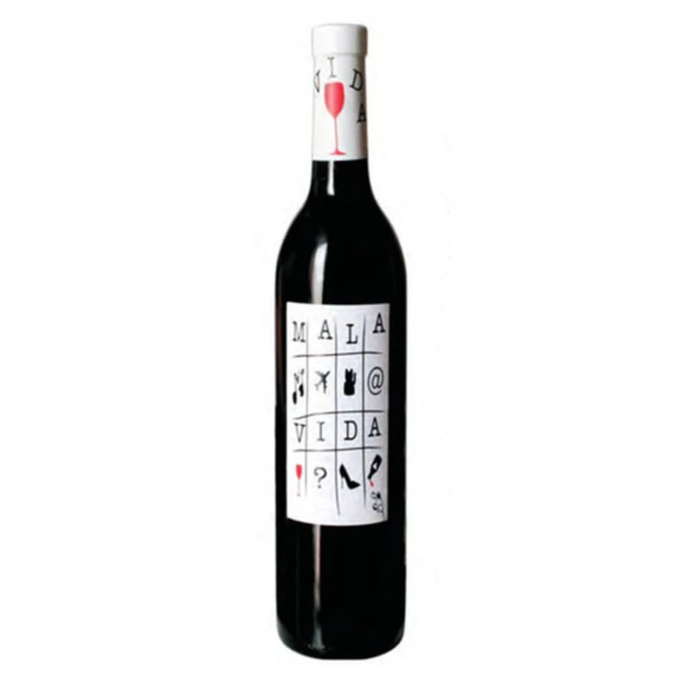 VINO TINTO MALA VIDA 500ML - Vinosylicores.com