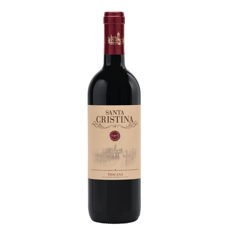 VINO TINTO SANTA CRISTINA 750ML - Vinosylicores.com