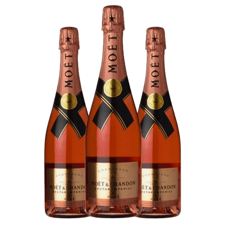 Pack De 3 Champagne Moët & Chandon Niro Luminous 750ml - Vinosylicores.com