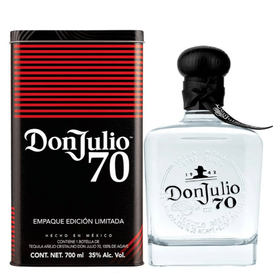 Don Julio 70 Cristalino テキーラ 700ml Don Julio 70 Cristalino Tequila | The Bar