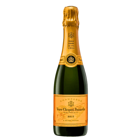 CHAMPAGNE VEUVE CLICQUOT BRUT 375 ML - Vinosylicores.com