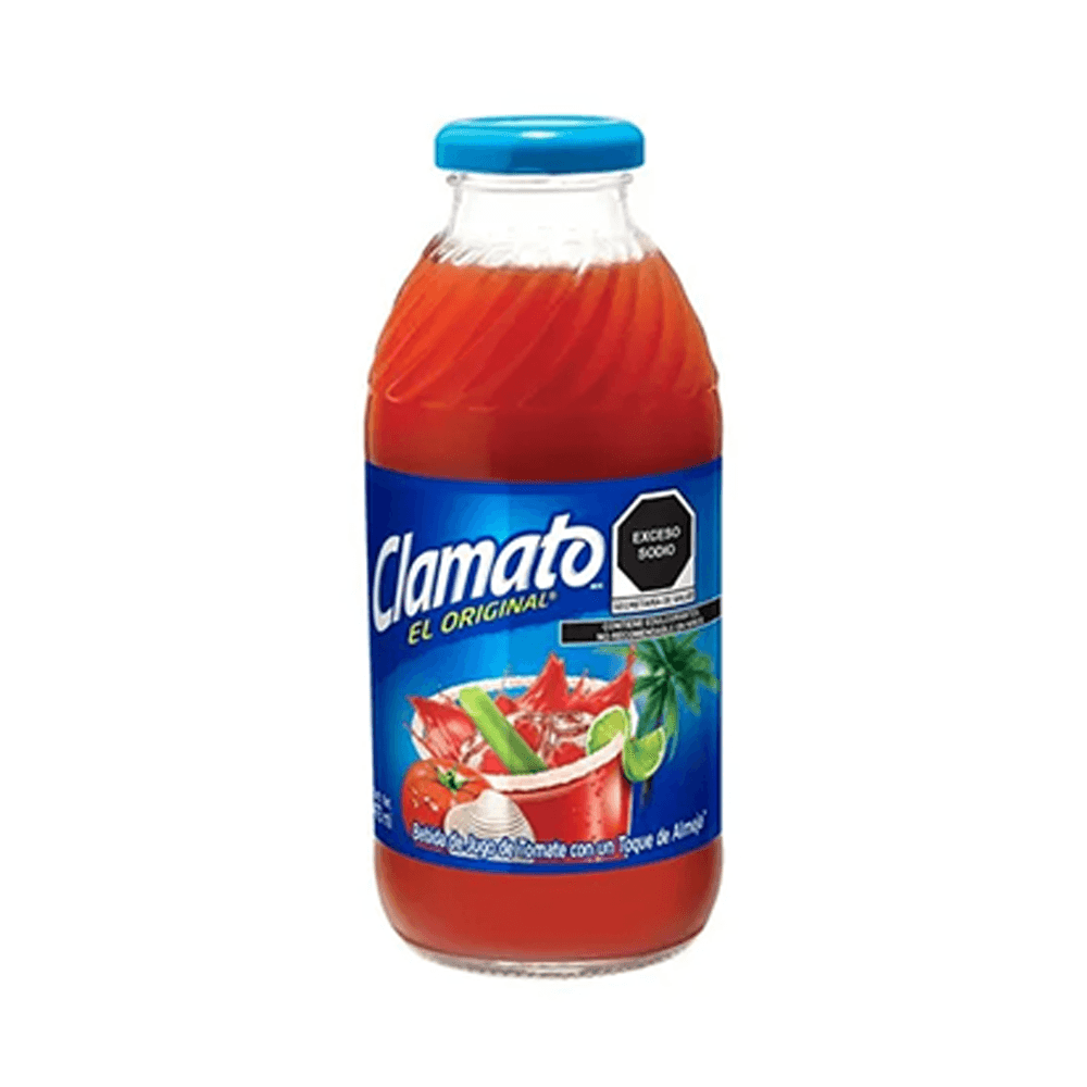 CLAMATO JUGO DE TOMATE 473 ML - Vinosylicores.com