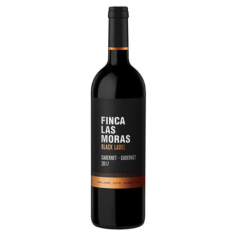 VINO TINTO ARGENTINO LAS MORAS BLACK LABEL CABERNET CABERNET 750ML - Vinosylicores.com