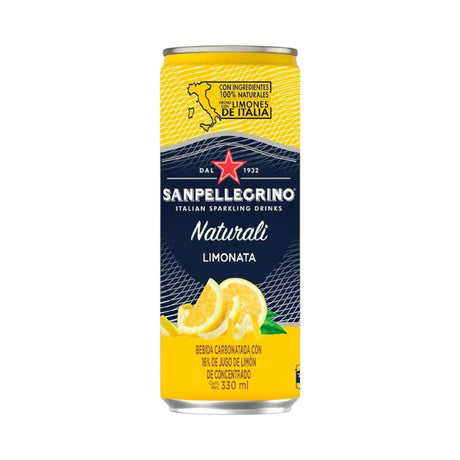 Agua San Pellegrino Limonata Lata 330ml