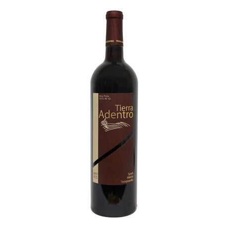 VINO TINTO TIERRA ADENTRO SYRAH-MERLOT-TEMPRANILLO 750ML - Vinosylicores.com