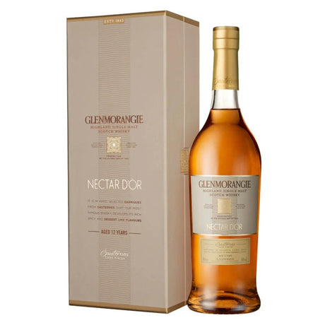 WHISKY GLENMORANGIE 12 AÃ‘OS NECTAR DÂ´OR 750 ML - Vinosylicores.com