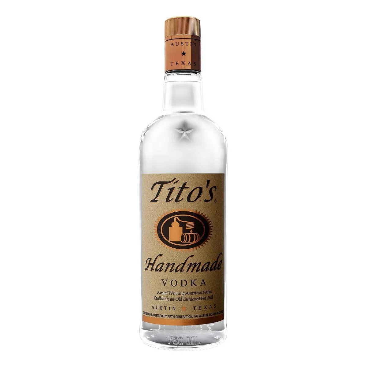 VODKA TITO'S HANDMADE750ML