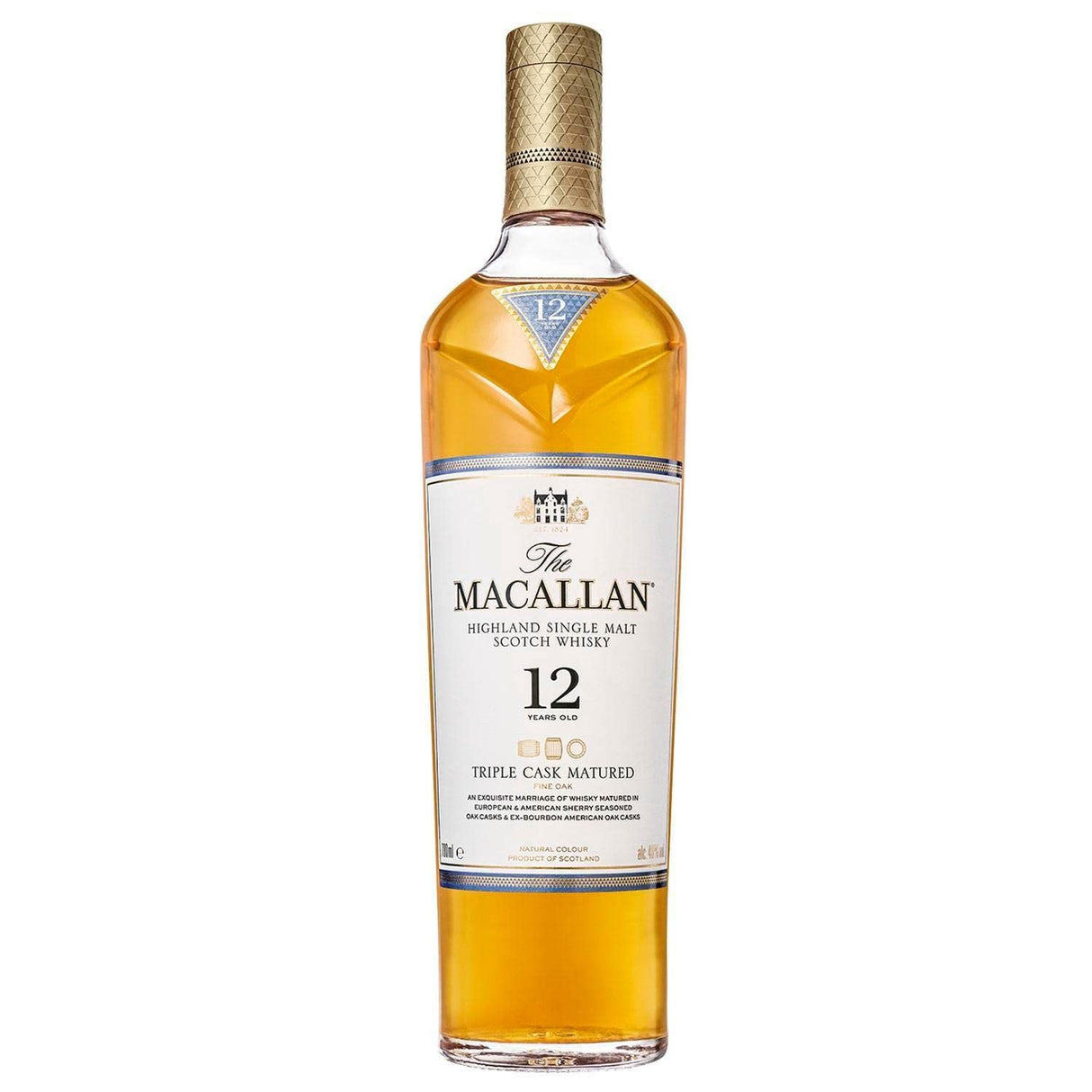 WHISKY 12 THE MACALLAN 350ML