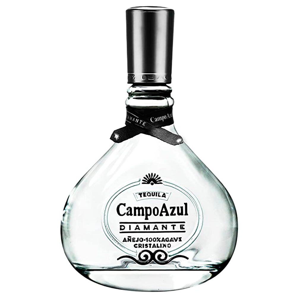 TEQUILA CAMPO AZUL AÑEJO CRISTALINO 750ML