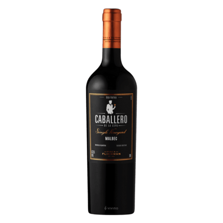 VINO TINTO CABALLERO DE LA CEPA SINGLE VINEYARD MALBEC 750ML - Vinosylicores.com