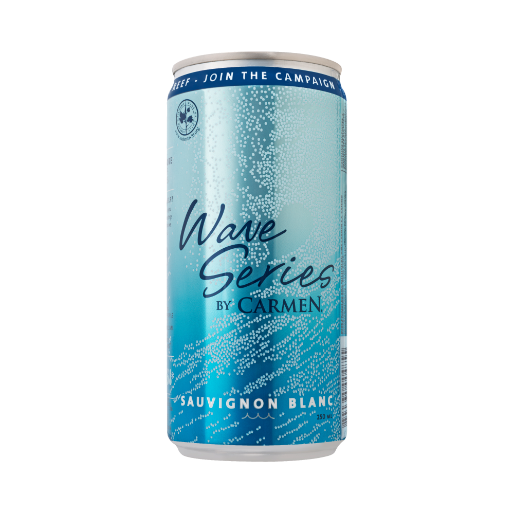 Blanco Wave Label Vino Blanco Wave Series By Carmen Sauvblanc Lt 250ml – Vi...