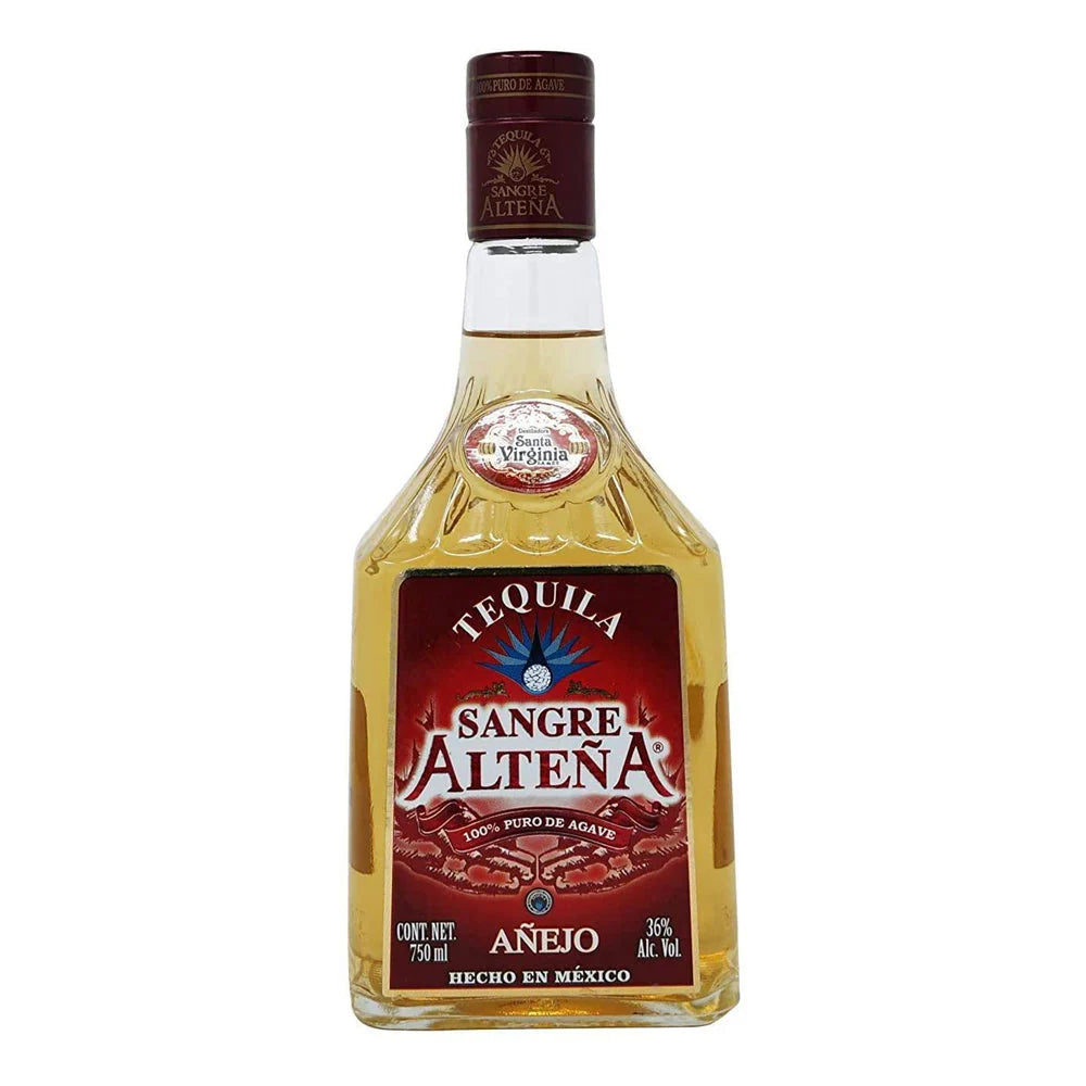 TEQUILA SANGRE ALTEÑA AÑEJO 750ML