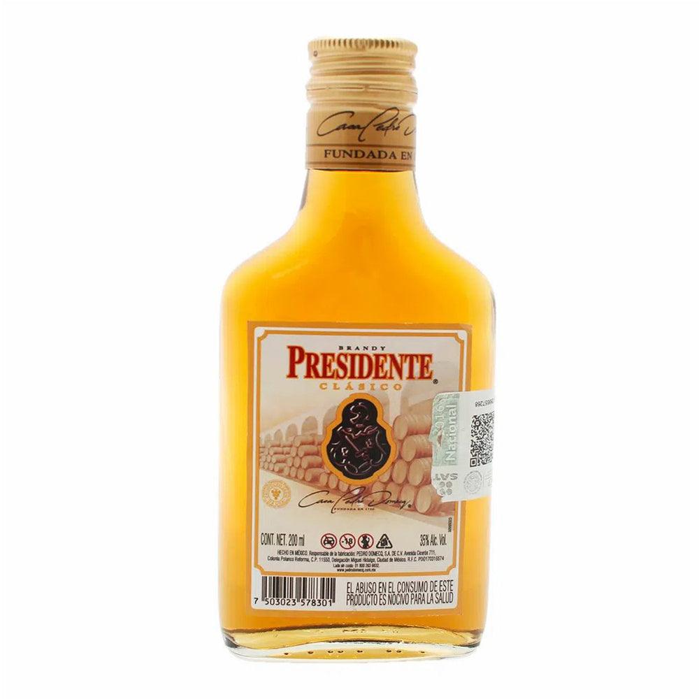 Brandy Presidente Classic 200ml – Vinosylicores.com