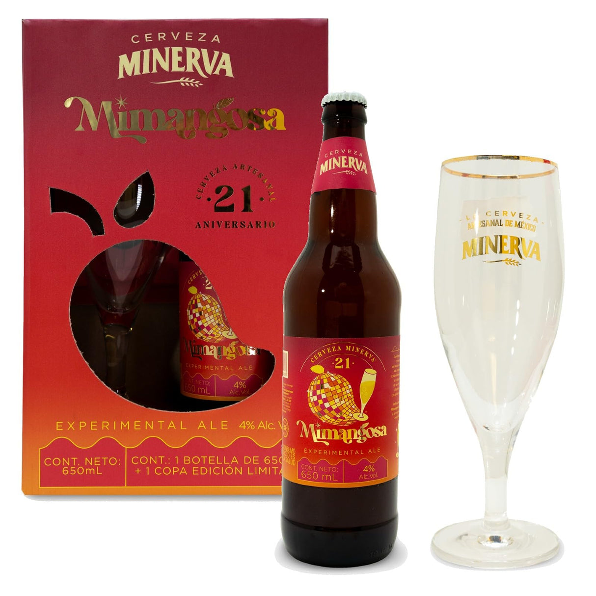 Cerveza Minerva Mimangosa 650ml C/P