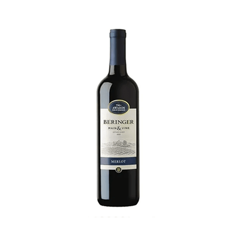 VINO TINTO BERINGER MV MERLOT 750ML - Vinosylicores.com