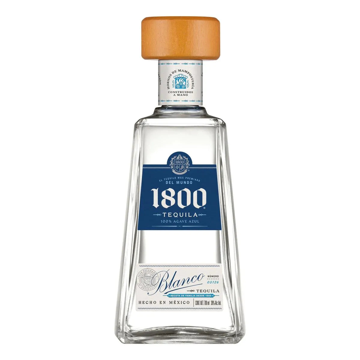 TEQUILA BLANCO 100% 1800 1L