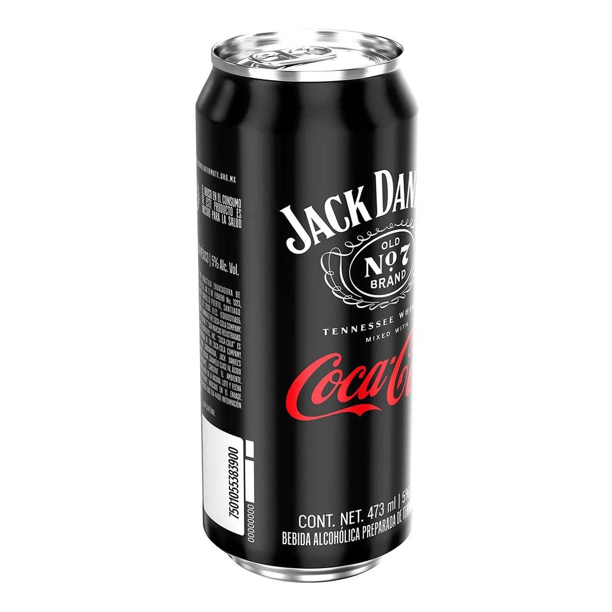 WHISKY JACK DANIELS/COLA LATA 473 ML - Vinosylicores.com