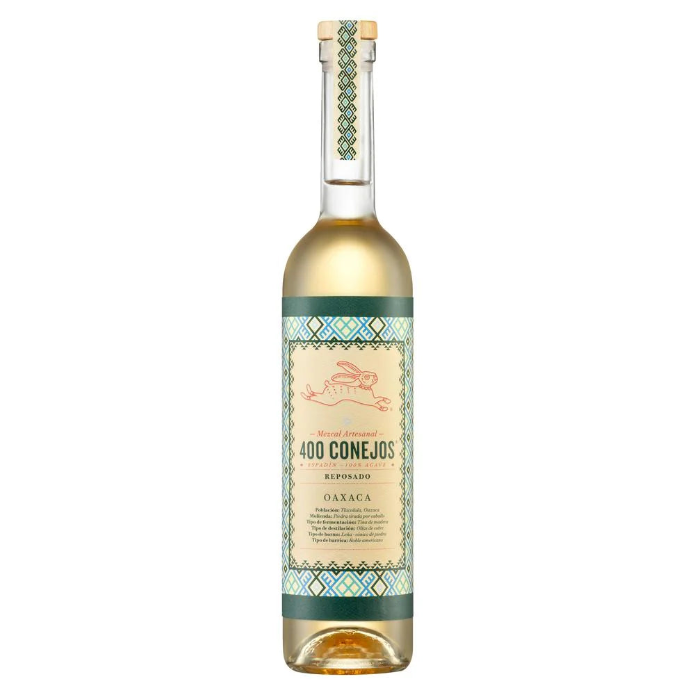 MEZCAL 400 CONEJOS REPOSADO 700 ML