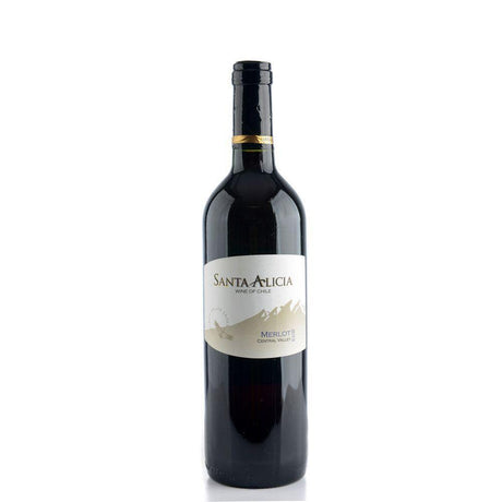 VINO TINTO SANTA ALICIA MERLOT 750ML - Vinosylicores.com