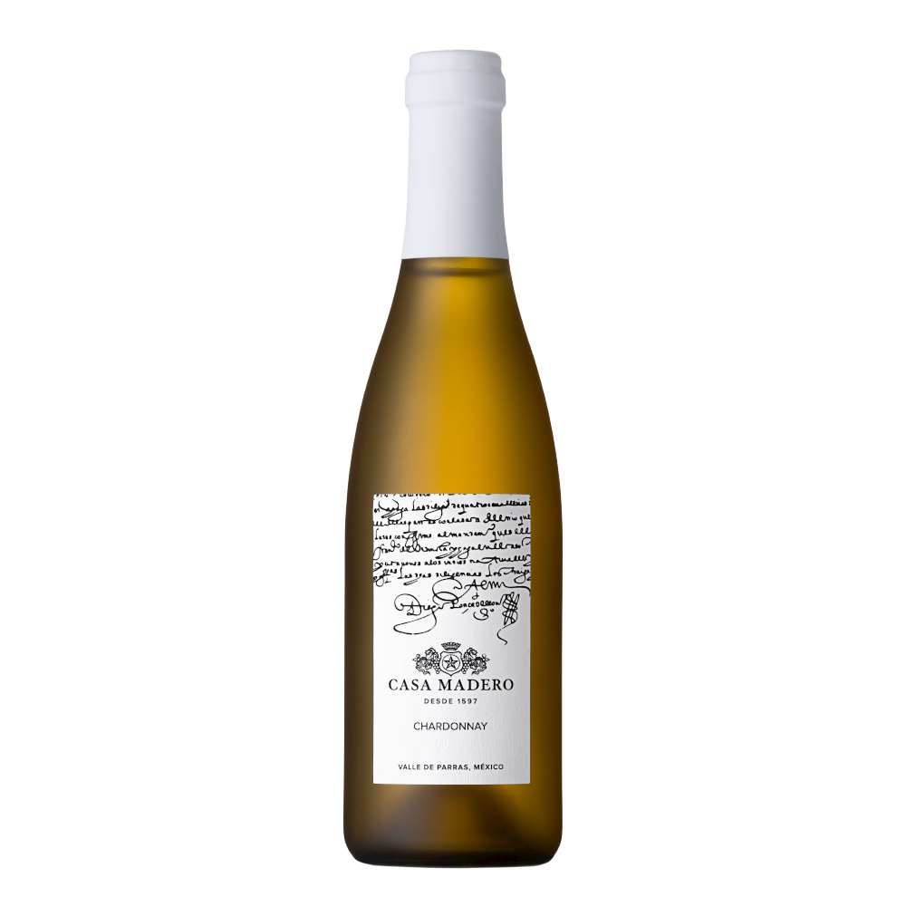 VINO BLANCO CASA MADERO CHARDONNAY 375ML