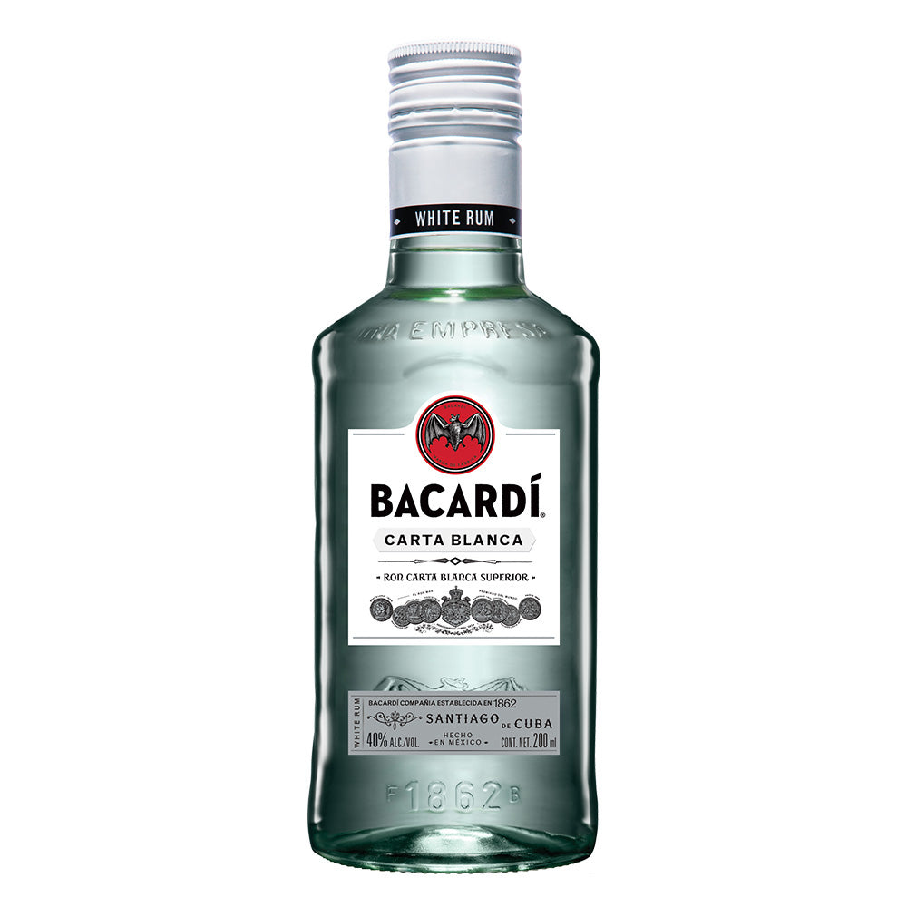 RON MINI BACARDI CARTA BLANCA 200ML