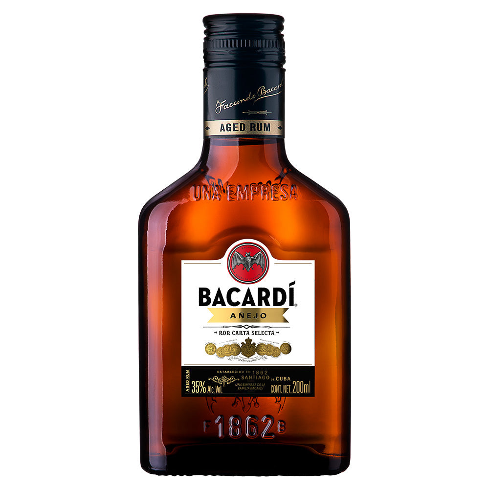 RON BACARDI AÑEJO 200 ML