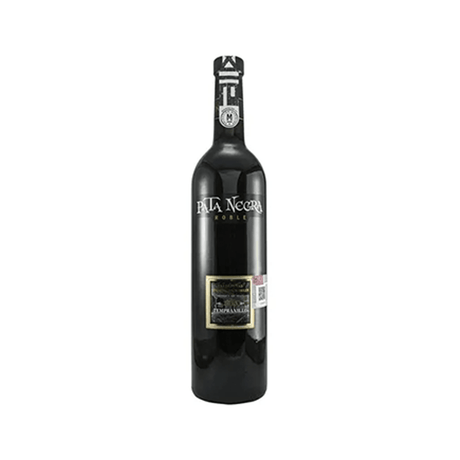 VINO TINTO PATA NEGRA VALDEPEÑAS ROBLE TEMPRANILLO 750ML - Vinosylicores.com