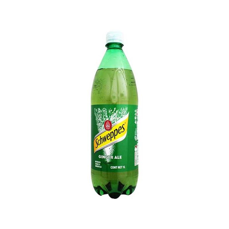 AGUA GINGER ALE SCHWEPPES 1L