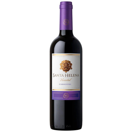 VINO TINTO SANTA HELENA CARMENERE 750ML - Vinosylicores.com